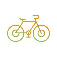 icono de vector de bicicleta