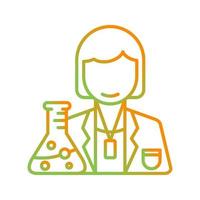 Scientist Vector Icon