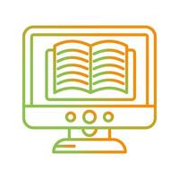 Ebook Lcd Vector Icon