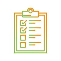 Check List Vector Icon