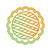 Apple Pie Vector Icon