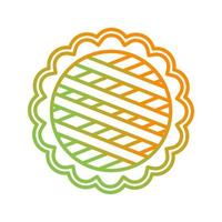 Apple Pie Vector Icon