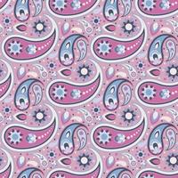 seamless paisley pattern vector