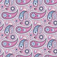 seamless paisley pattern vector