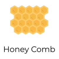 Trendy Honeycomb Concepts vector