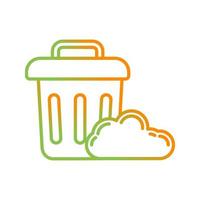 Rubbish Vector Icon