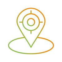 icono de vector gps