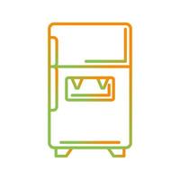 icono de vector de refrigerador