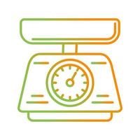 Weight Scale Vector Icon