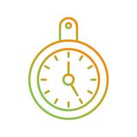 Wall Clock Vector Icon