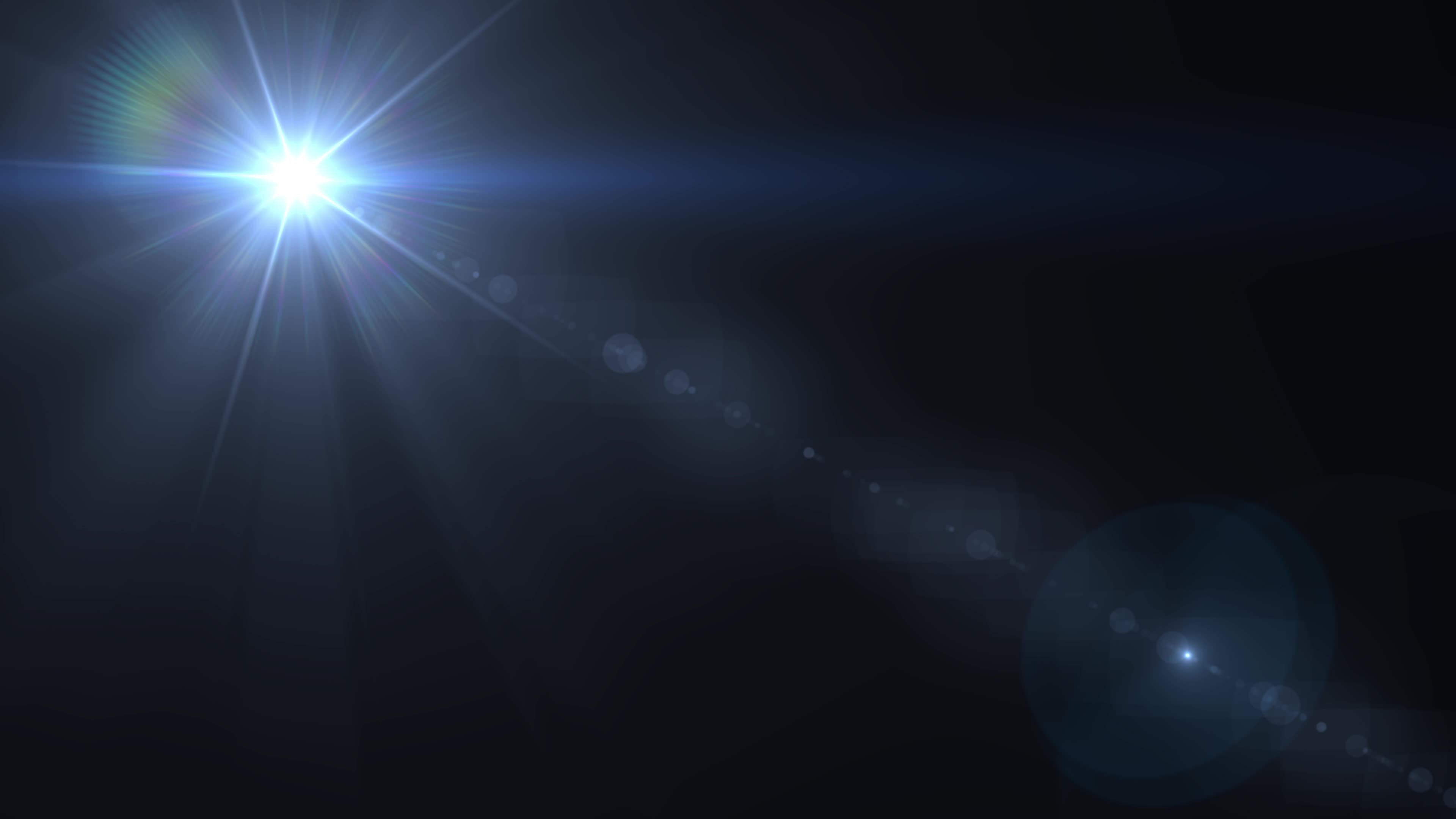 Lens flare, Optical lens flare effect, overlay light effect, Glowing