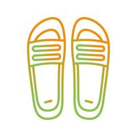 Slippers Vector Icon