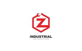 Z logo plumbing for identity. letter template vector illustration for your brand.