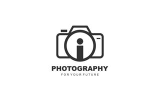 I logo photography for branding company. camera template vector illustration for your brand.