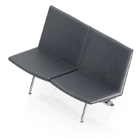 banc isométrique rendu 3d png