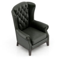 sillón isométrico aislado 3d render png