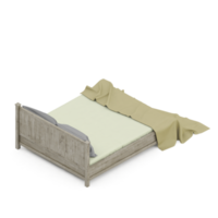 isometrische slaapkamer 3d geven png