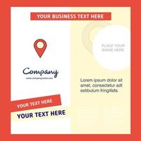 Location Company Brochure Template Vector Busienss Template