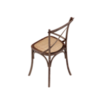 Isometric Chair 3D isolated rendering png