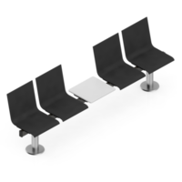 Isometric bench 3D render png
