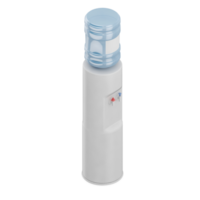 isometrische water dispenser 3d geven png