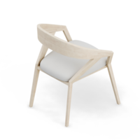 Isometric Chair 3D isolated rendering png