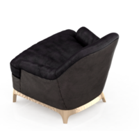 Isometric Armchair Isolated 3D render png