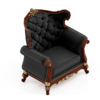 fauteuil isométrique rendu 3d isolé png