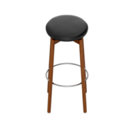 Isometric Chair 3D isolated rendering png