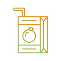 icono de vector de jugo