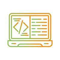 Coding Vector Icon