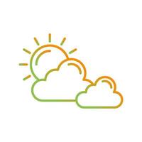 Cloudy Vector Icon