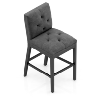 chaise isométrique rendu isolé 3d png