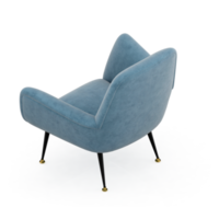 sillón isométrico aislado 3d render png