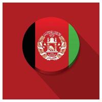 Afghanistan flag design vector