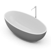 articles de salle de bain isométrique rendu isolé 3d png