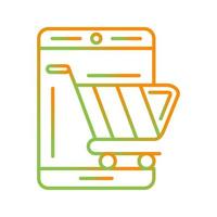 Online Shopping Vector Icon