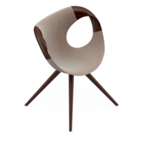 chaise isométrique rendu isolé 3d png