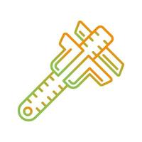 Vernier Caliper Vector Icon