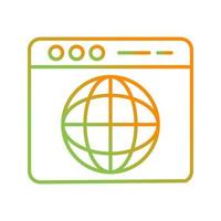 Worldwide Vector Icon