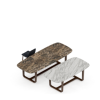 renderização 3d de mesa isométrica png