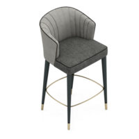 Isometric Chair 3D isolated rendering png