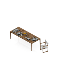 juego de mesa isométrica 3d render png