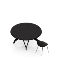 isometrische tafel reeks 3d geven png