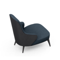 Isometric Chair 3D isolated rendering png