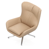 chaise isométrique rendu isolé 3d png