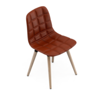 Isometric Chair 3D isolated rendering png