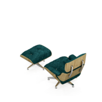 sillón isométrico aislado 3d render png