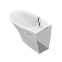 itens de banheiro isométricos renderização 3d isolada png