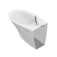 Isometric bathroom items 3D isolated render png